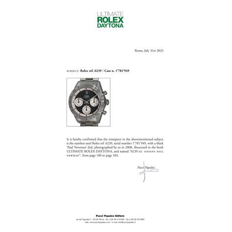 rolex tiffany confirmation letter|Rolex, Exceedingly Rare, Attractive and Very .